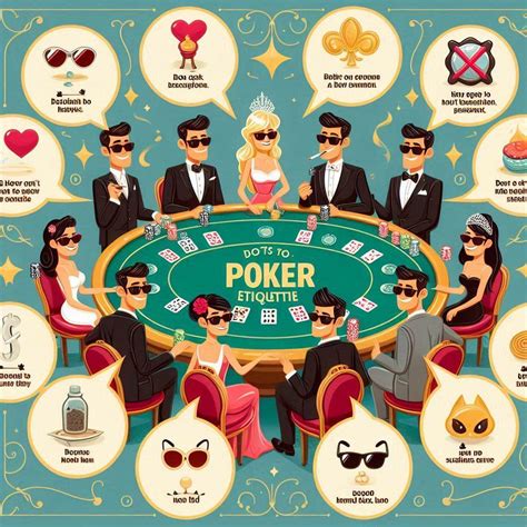 Do's and Don’t's of Live Poker Etiquette .